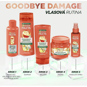 Fructis Goodbye Damage Shampoo - Posilňujúci šampón